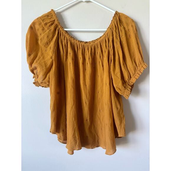 DOEN Anise Top in Golden Hour Embroidered Floral S - Picture 4 of 10